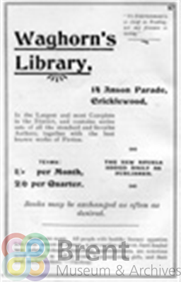 TH\CT\PI\AD\Waghorn_Cricklewood_1900_30_th.jpg; 6679; ;